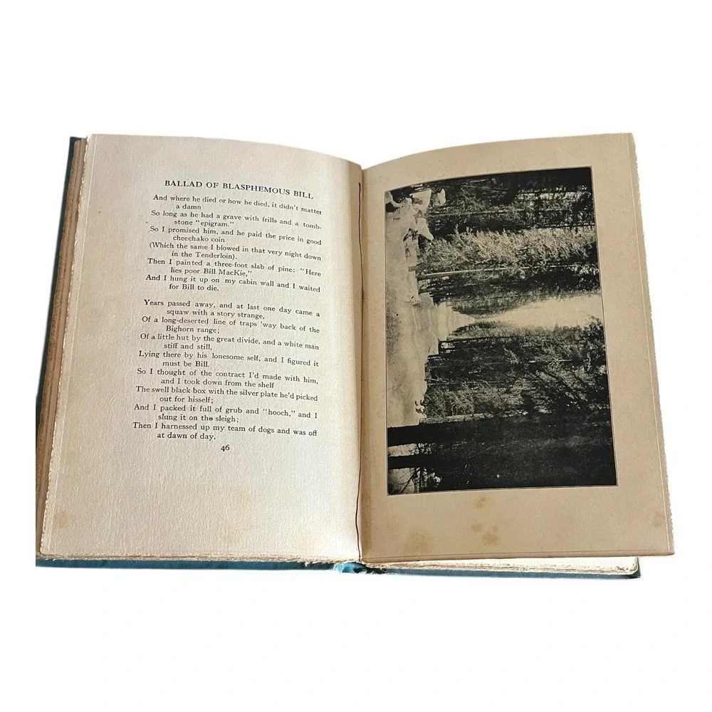 Ballads of a Cheechako by Robert Service 1907 Illustrated Yukon High North Gold